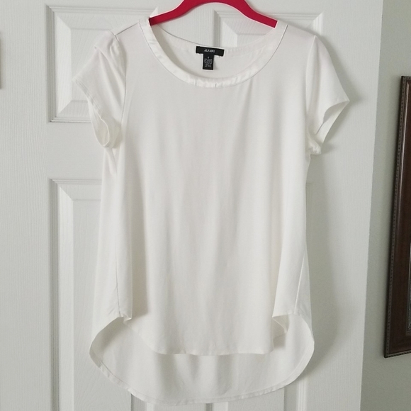 Satin Trim T Shirt - Picture 6 of 6